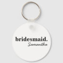 Search for bridesmaid keychains Elegant