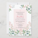 Search for greek baptism invitations Pink