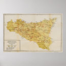 Search for italy map posters Sicily