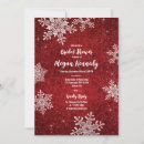 Search for velvet bridal shower invitations Red