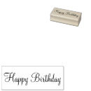 Search for happy birthday rubber stamps Elegant