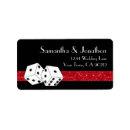 Search for las vegas return address labels Red