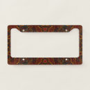 Search for vintage license plate frames Paisley