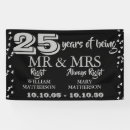 Search for 25th anniversary banners Vow renewal