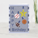 Search for kids basketball birthday cards Old