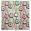 Search for sushi napkins Bamboo