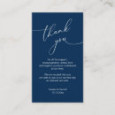 Search for thank you enclosure cards Navy blue