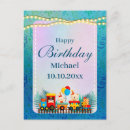 Search for kids train birthday cards Wishes