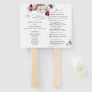 Search for burgundy wedding programs Spring summer fall winter