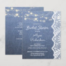 Search for denim bridal shower invitations Jean