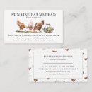 Search for farm business cards Rustic