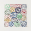 Search for vintage postage stamps art Illustration