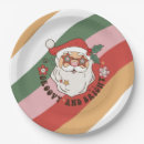 Search for vintage santa claus plates Groovy