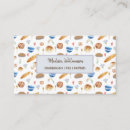 Search for bread bakery business cards Watercolor