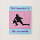 Search for volleyball puzzles Girl