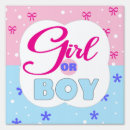 Search for gender reveal signs Girl or boy