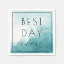 Search for sayings wedding napkins White
