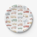 Search for transportation plates Boy birthday
