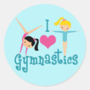 Search for gymnastics stickers I love gymnastics