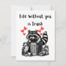 Search for raccoon valentines day cards Funny