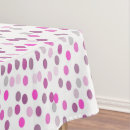 Search for pink polka dots tablecloths Colorful