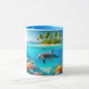 Search for dolphin mugs Colorful