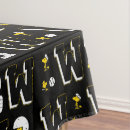 Search for baseball tablecloths Snoopy