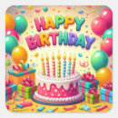 Search for happy birthday cake stickers Kids