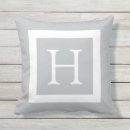 Search for monogram outdoor pillows Modern