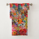 Search for pink floral bath towels Abstract