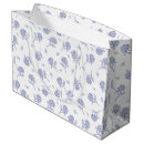 Search for toile gift bags Blue and white floral