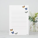 Search for butterflies stationery paper Butterfly