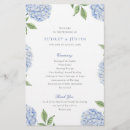 Search for sheet wedding programs Dusty blue
