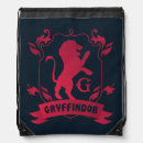 Search for drawstring backpacks Gryffindor crest