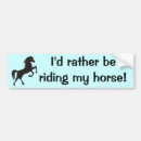 Search for horse bumper stickers Riding