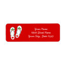 Search for funny christmas return address labels tropical