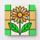 Search for stained glass plaques Flower