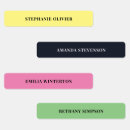 Search for waterproof labels Boy color coded