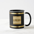 Search for black and gold mugs Elegant