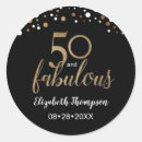 Search for 50th birthday stickers Script