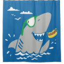 Search for shark shower curtains Beach