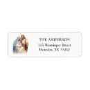 Search for christian return address labels Baby jesus