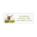 Search for texas return address labels Watercolor