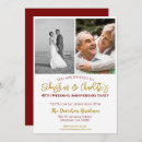 Search for 40th wedding anniversary invitations Modern