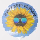 Search for sunflower balloons Birthday