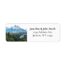 Search for national parks return address labels Mountain