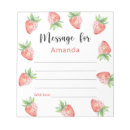 Search for strawberry notepads Watercolor