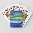 Search for original art playing cards green