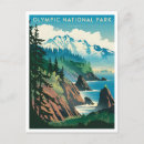 Search for olympic national park postcards Vintage