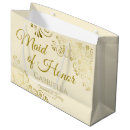 Search for ivory gift bags Maid of honor